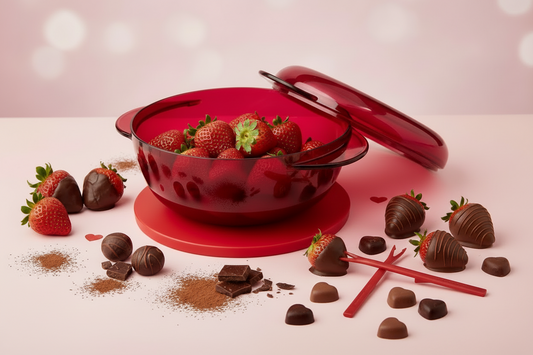 Microplus Redondo 1L + Tenedores para Aperitivos (2)