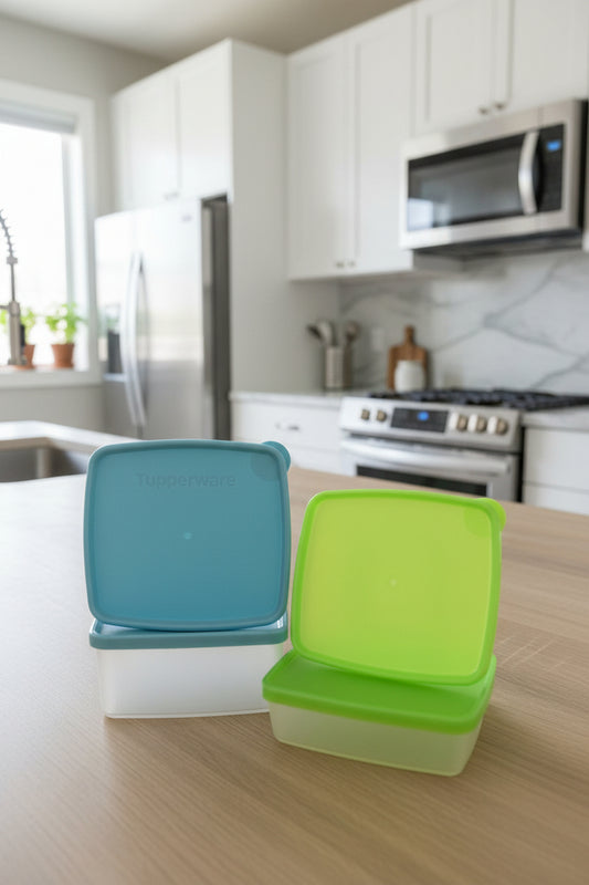 Set Cajitas Cuadradas 400 + 250 ml(4)