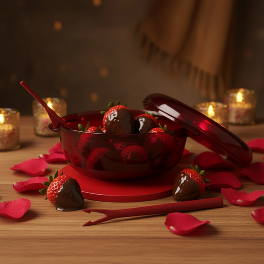 Microplus Redondo 1L + Tenedores para Aperitivos (2)