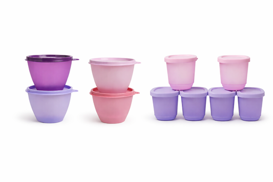 Set Boles 380 ml(4) + Cubix 110 ml(6)