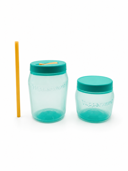 Set Tinaja Universal 325 ml + Tinaja Uniersal 550 ml con pajita