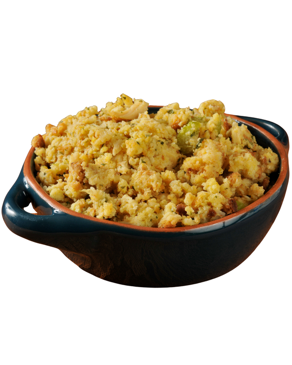 Bacalao con pan de maíz